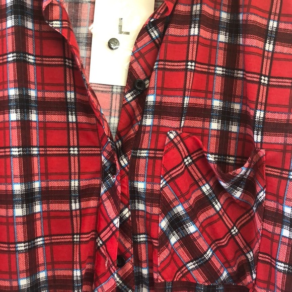 Beautiful flannel look shirt - never worn - Picture 3 of 3